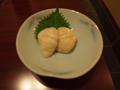 1個1,000円の白子
