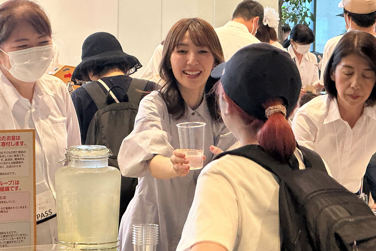 「はじめてばこFes」でレモネードスタンド活動を実施